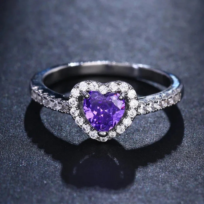 Anillo de promesa Talla ajustable + Caja de regalo