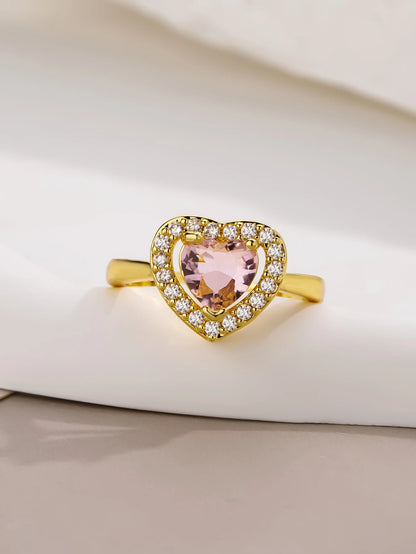 Anillo de promesa Talla ajustable + Caja de regalo
