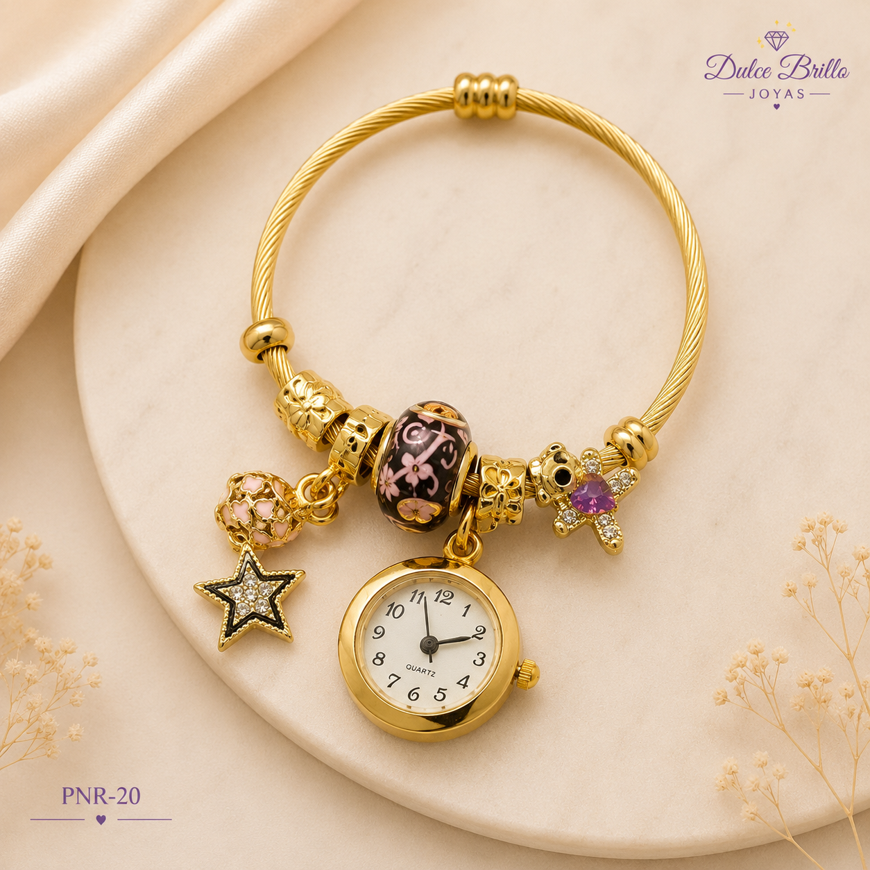 Reloj Pulsera Tipo Pandora