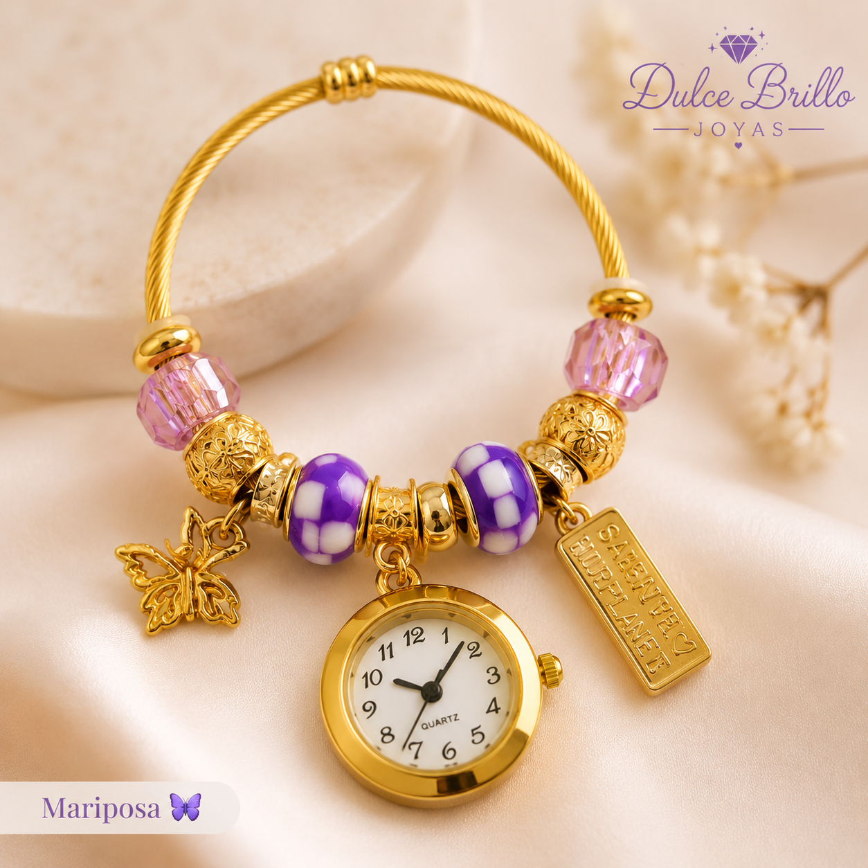 Reloj Pulsera Tipo Pandora