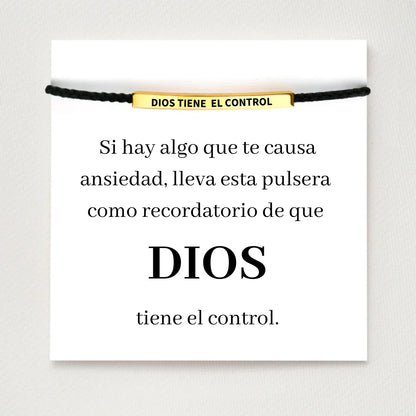 Pulsera Dios tiene el control🙌🙏