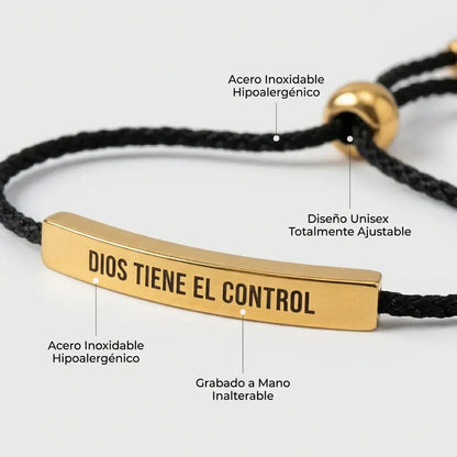 Pulsera Dios tiene el control🙌🙏